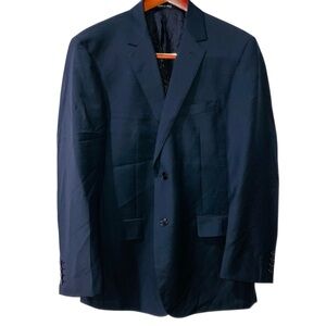 *3 for $30!* Protocol Sport Coat Super 150’s 100% Wool Blazer Jacket Black 42R